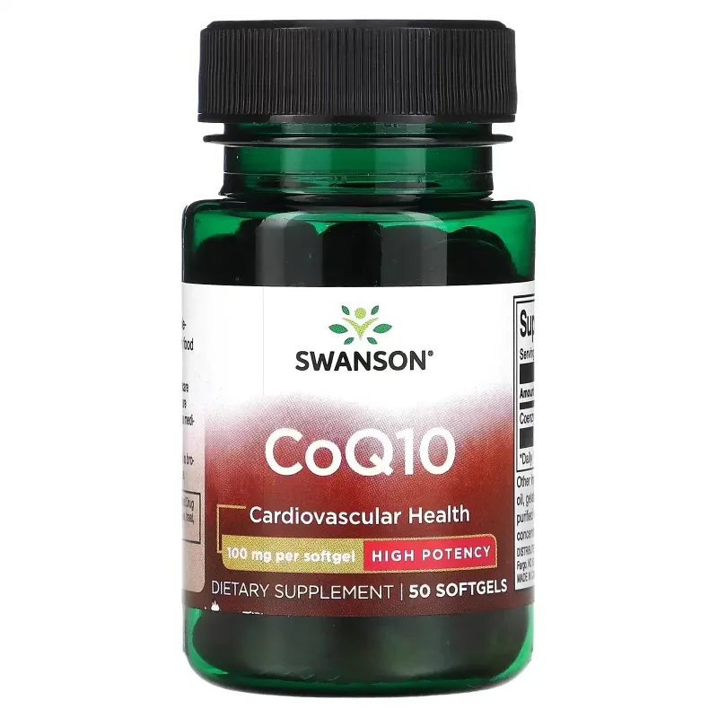 Swanson CoQ10, coenzima Q10 100 mg, 100 capsule — preț și oferte