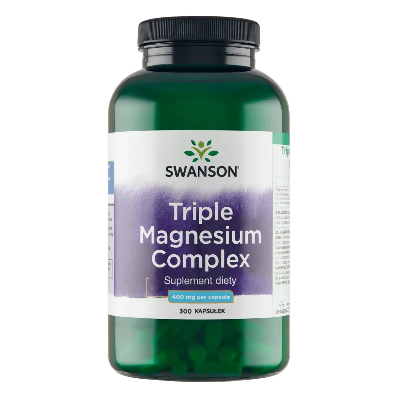 Swanson Triple Magnesium Complex, magneziu 400 mg, 300 capsule — preț și oferte