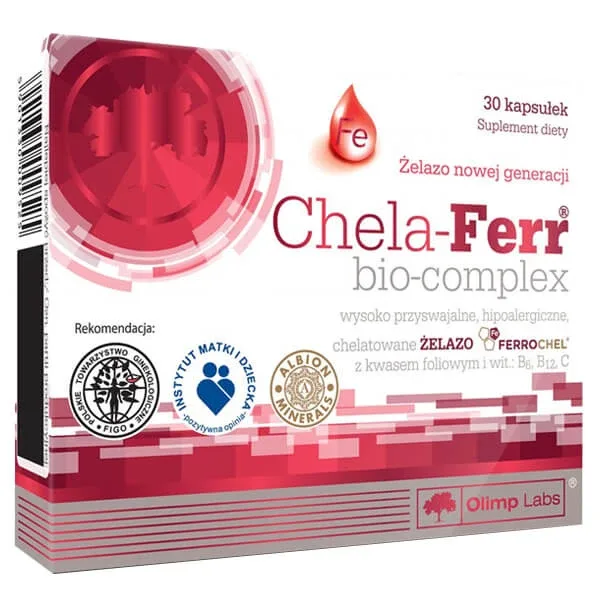 Olimp Chela-Ferr Bio-Complex, 30 capsule Olimp Labs — preț și oferte