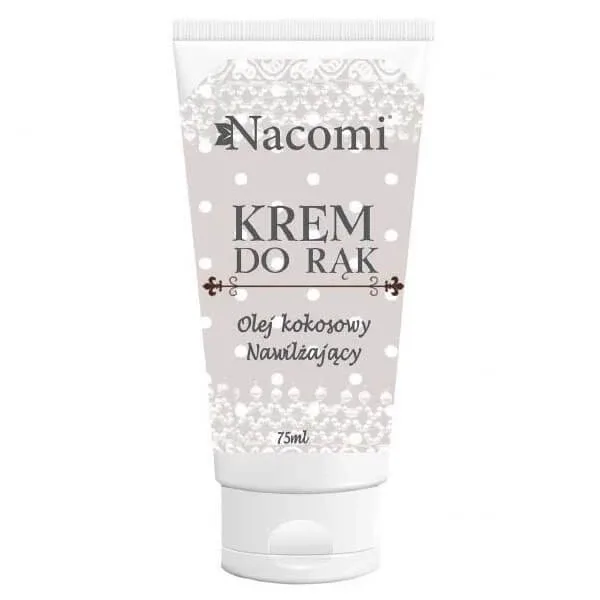 Nacomi, cremă de mâini hidratantă, ulei de nucă de cocos, 85 ml — preț și oferte