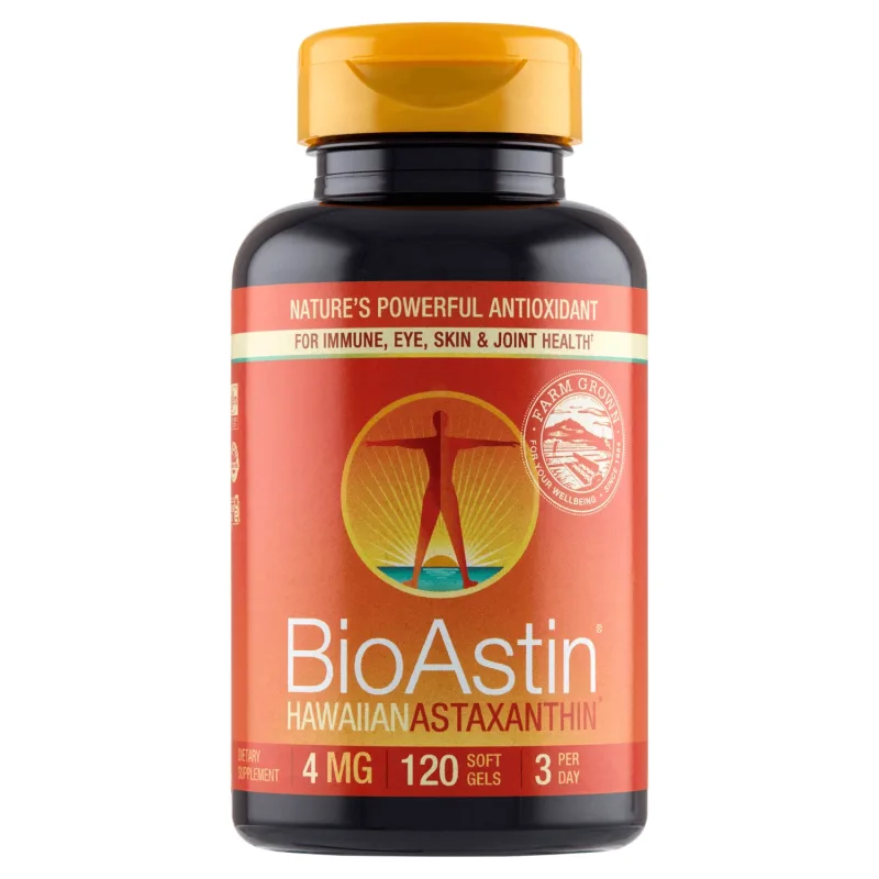BioAstin, astaxantină 4 mg, 120 capsule — preț și oferte