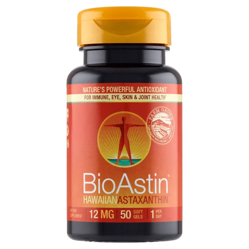 BioAstin, astaxantină 12 mg, 50 capsule — preț și oferte