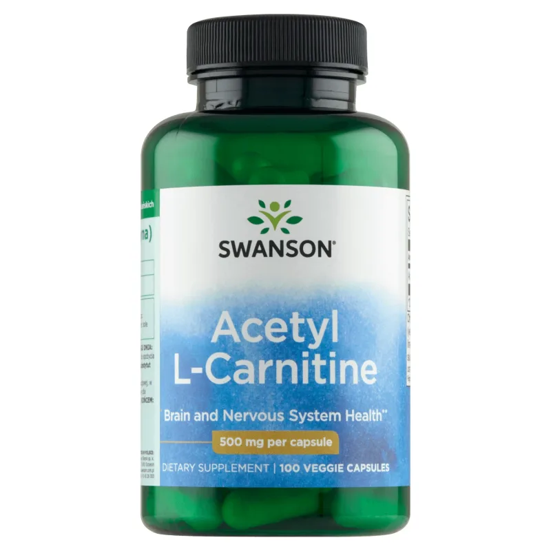 Swanson Acetyl L-Carnitine, L-Carnitină, 100 capsule — preț și oferte