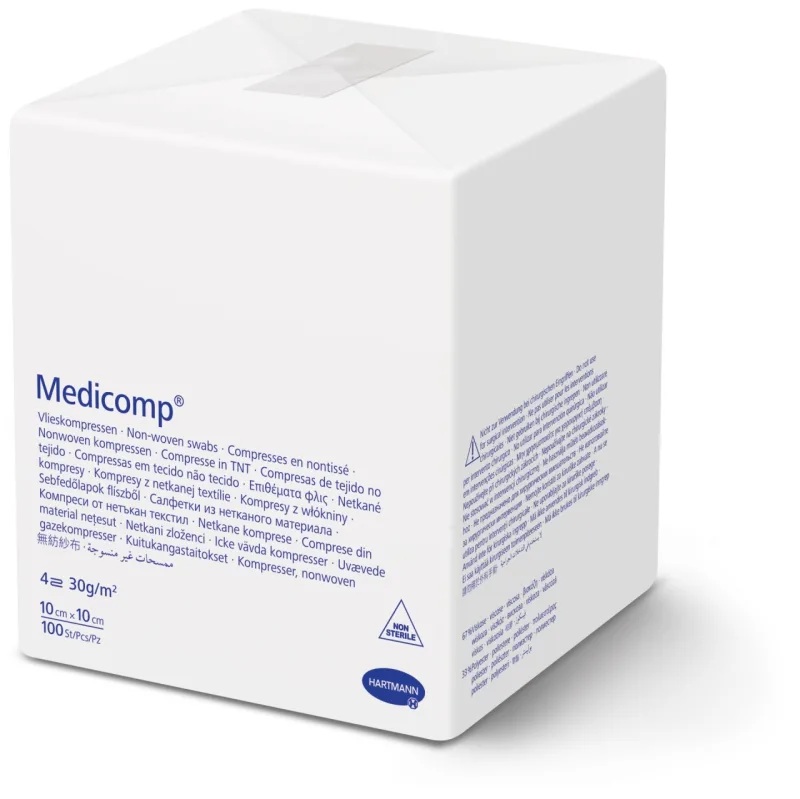 Hartmann Medicomp Extra – Comprese netesute 10x10 cm, 100 bucati — preț și oferte