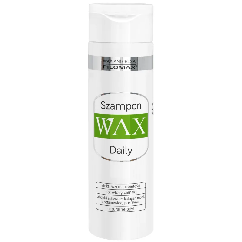 WAX Pilomax Daily, șampon pentru păr subțire fără volum, 200 ml — preț și oferte