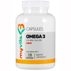 MyVita Omega 3 Forte, 120 capsule