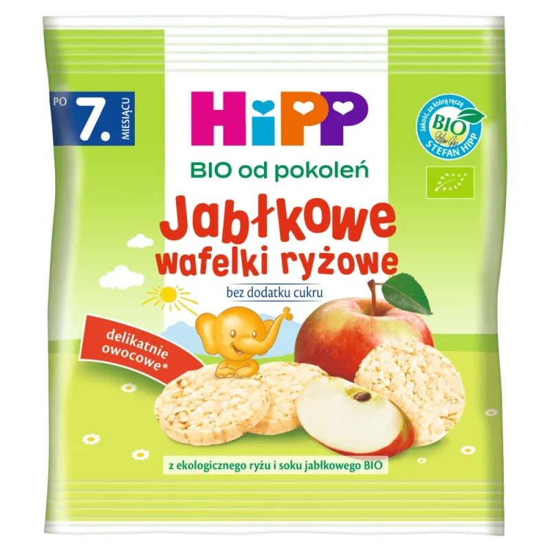 HiPP Apple Rice Krispies Bio, după 7 luni, 30 g — preț și oferte