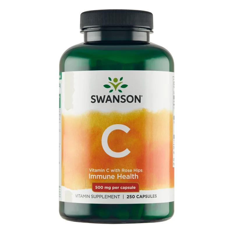 Swanson C, vitamina C 500 mg cu măceșe, 250 capsule — preț și oferte