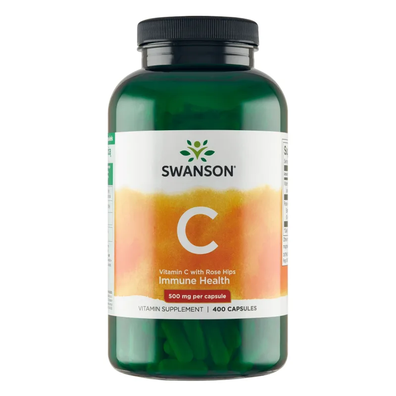 Swanson C, vitamina C 500 mg cu măceșe, 400 capsule — preț și oferte