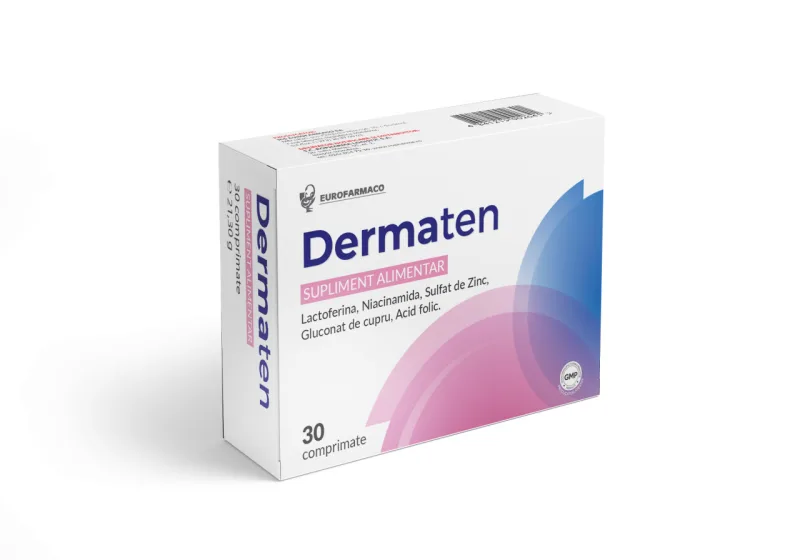 Dermaten, 30 comprimate, Eurofarmaco — preț și oferte