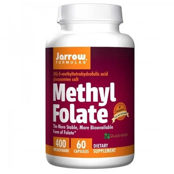 Jarrow Formulas Methyl Folate, acid folic 400 µg, 60 capsule — preț și oferte