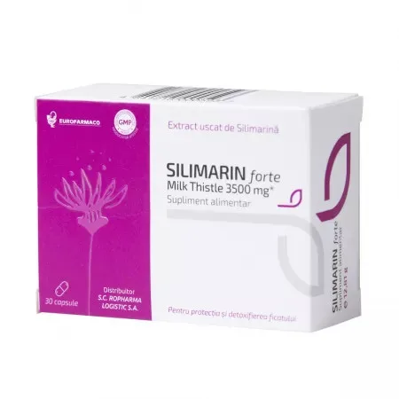 Silimarina Forte, 3500 mg, 30 capsule, Eurofarmaco — preț și oferte