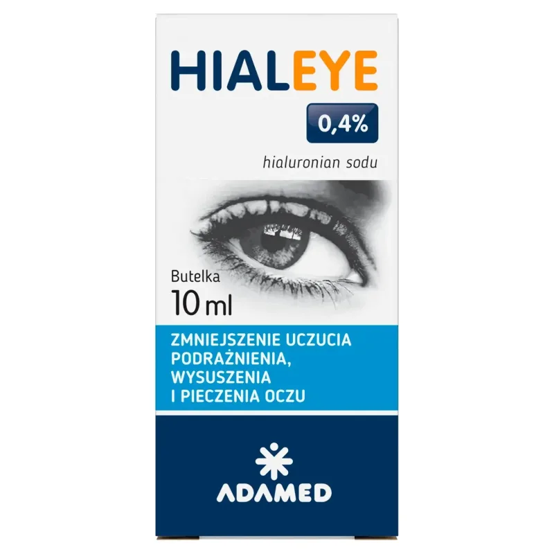 Picături oftalmice hidratante Hialeye 0,4%, 10 ml, Adamed Pharma — preț și oferte