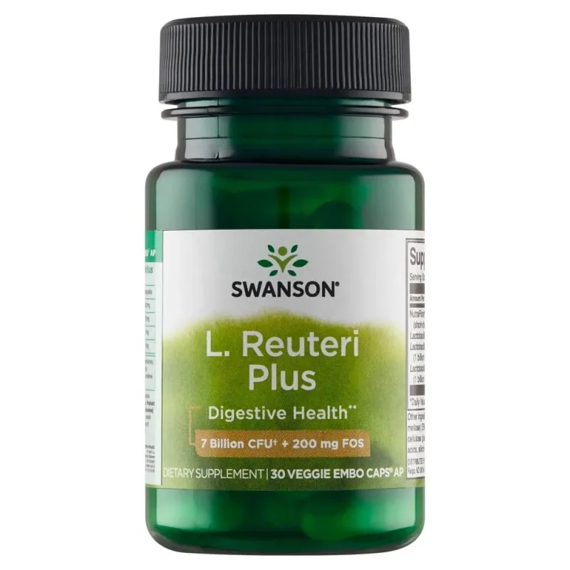 Swanson L. Reuteri Plus, 30 capsule vegetariene — preț și oferte