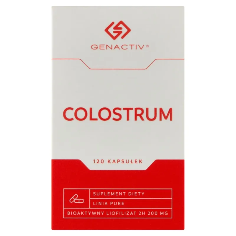 Genactiv Colostrum, 120 capsule — preț și oferte