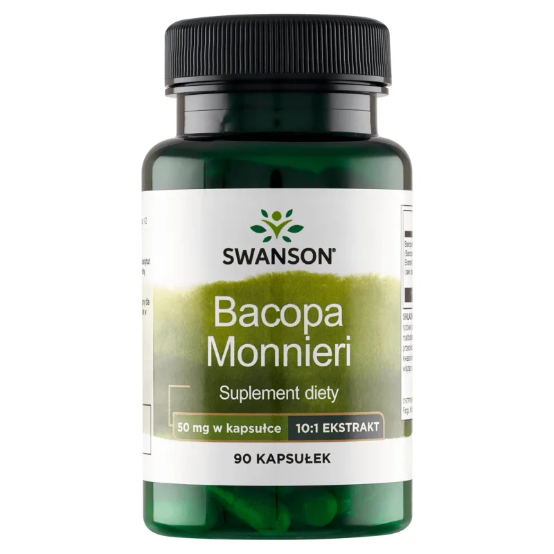 Swanson Bacopa Monniera 10:1 extract, bacopa minor 50 mg, 90 capsule — preț și oferte