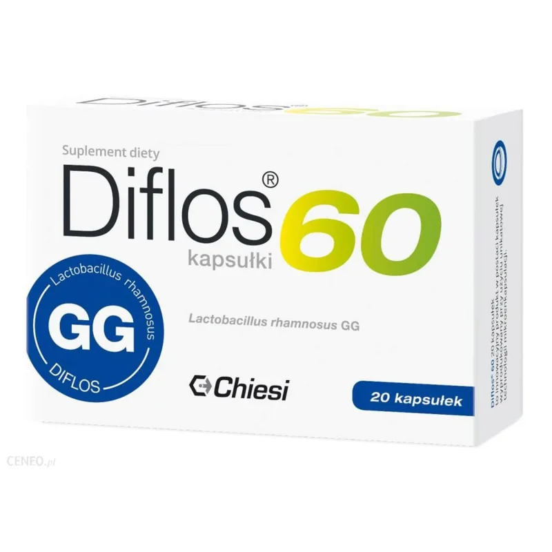 Diflos 60, 20 capsule — preț și oferte