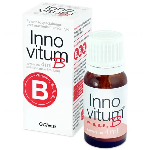 Innovitum B, suspensie pentru copii și sugari, picături, 4 ml — preț și oferte