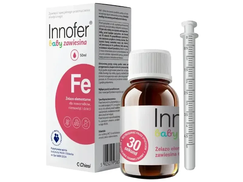 Innofer Baby, suspensie orală, 50 ml, Chiesi — preț și oferte