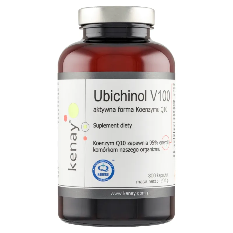 Kenay, Ubiquinol V100, formă activă de coenzima Q-10 100 mg, 300 capsule — preț și oferte
