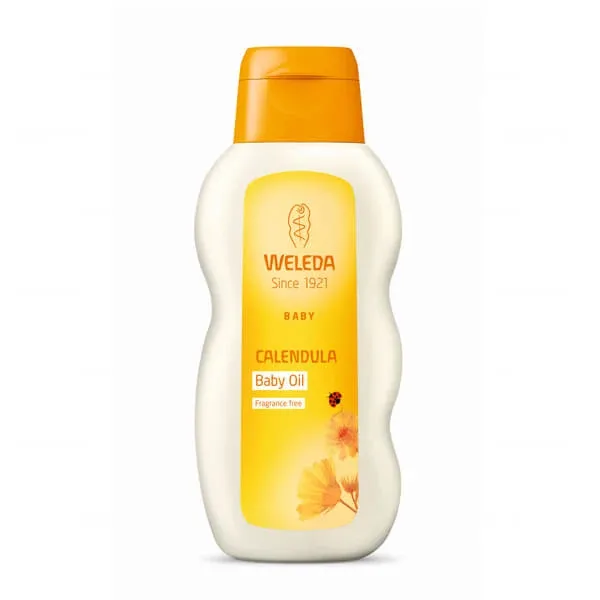 Weleda Calendula, ulei pentru bebeluși și copii cu calendula, neparfumat, 200 ml — preț și oferte