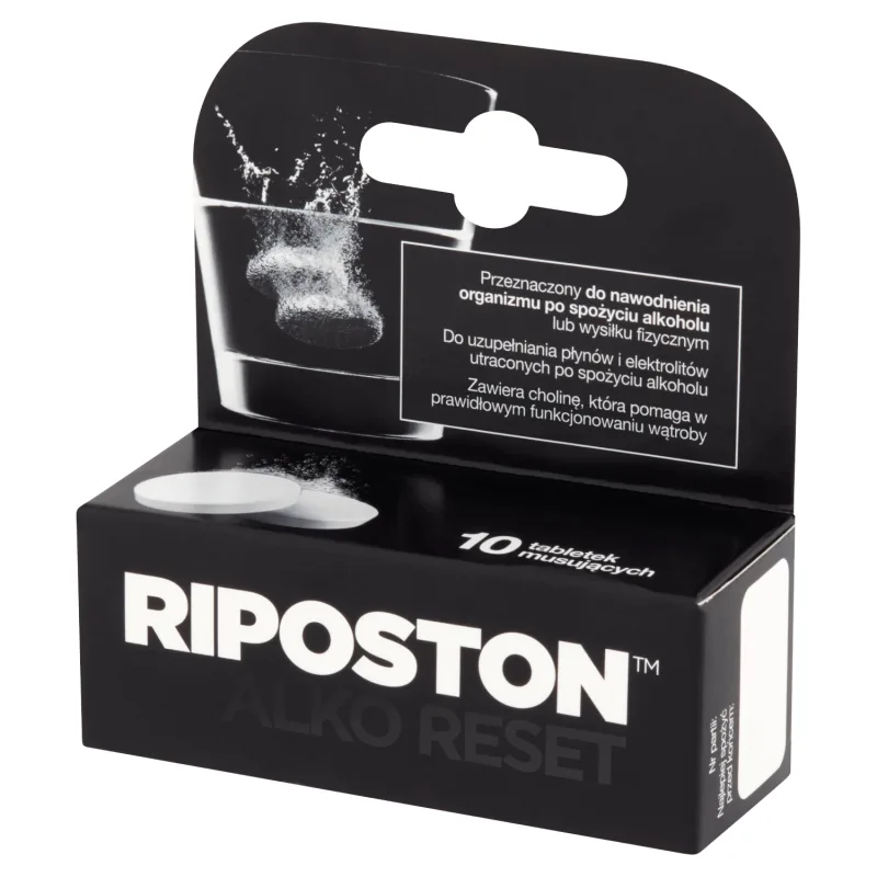 Riposton, aromă de portocale, 10 comprimate efervescente — preț și oferte
