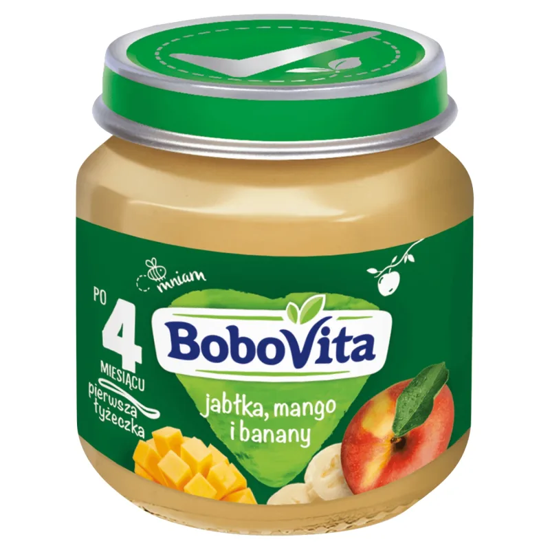 BoboVita Desert, măr, banană și mango, după 5 luni, 125 g — preț și oferte