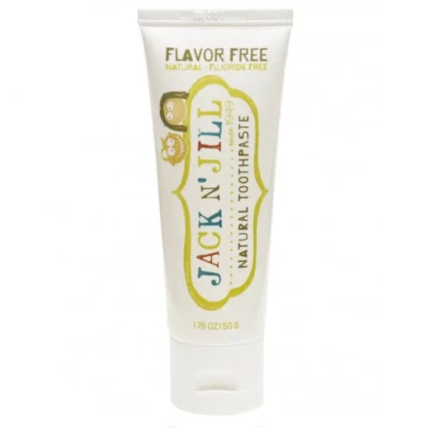 Jack N'Jill, pastă de dinți naturală, fără fluor, fără gust, 50 g — preț și oferte