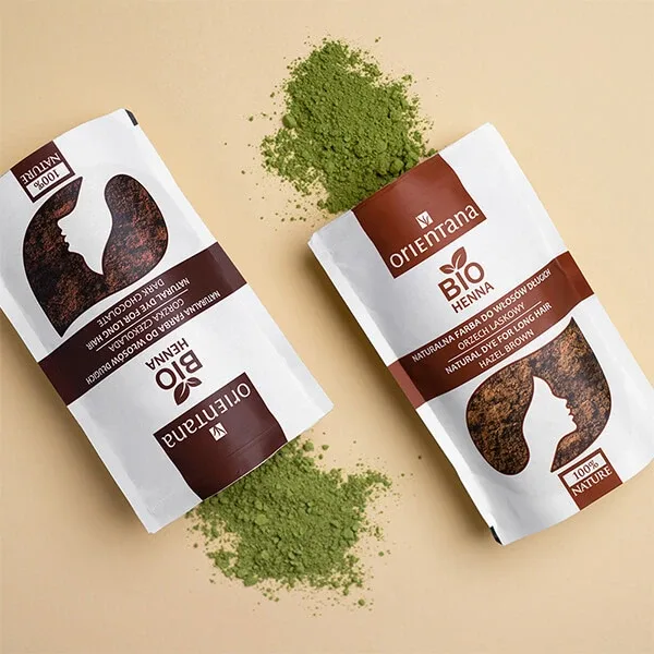 Orientana, henna bio, ciocolată neagră, 100 g — preț și oferte