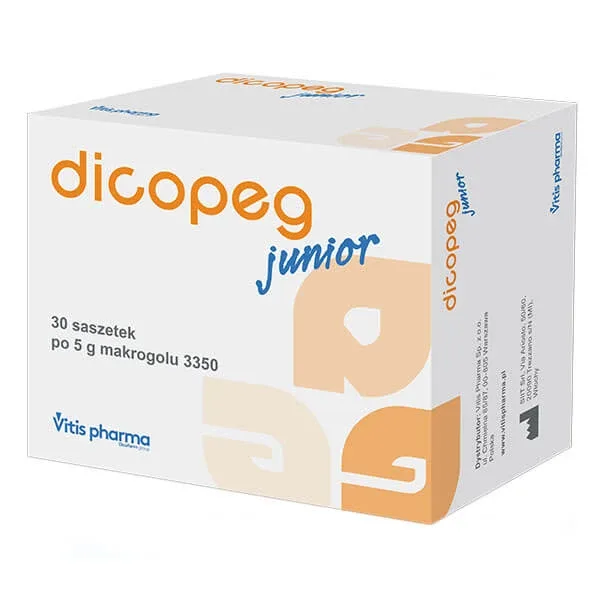Dicopeg Junior, de la 6 luni, 5 g x 30 pliculețe Vitis — preț și oferte