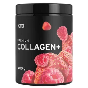 KFD Premium Collagen Plus, aromă de căpșuni și zmeură, 400 g
