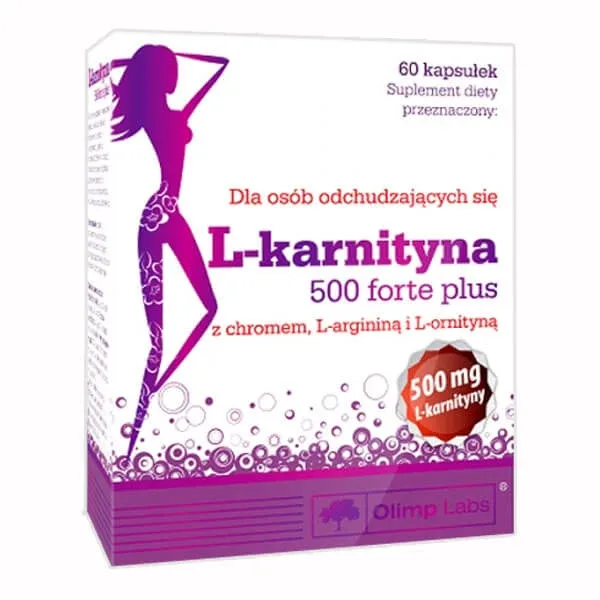 Olimp L-Carnitină 500 Forte Plus, 60 capsule Olimp Labs — preț și oferte