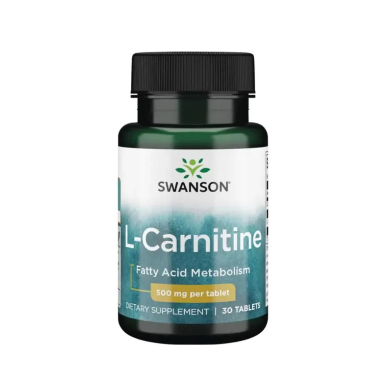 Swanson L-Carnitină, L-Carnitină 500 mg, 30 comprimate — preț și oferte
