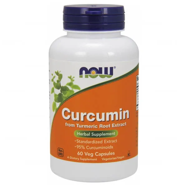 Now Foods Curcumin, curcumină, 60 capsule vegetariene — preț și oferte