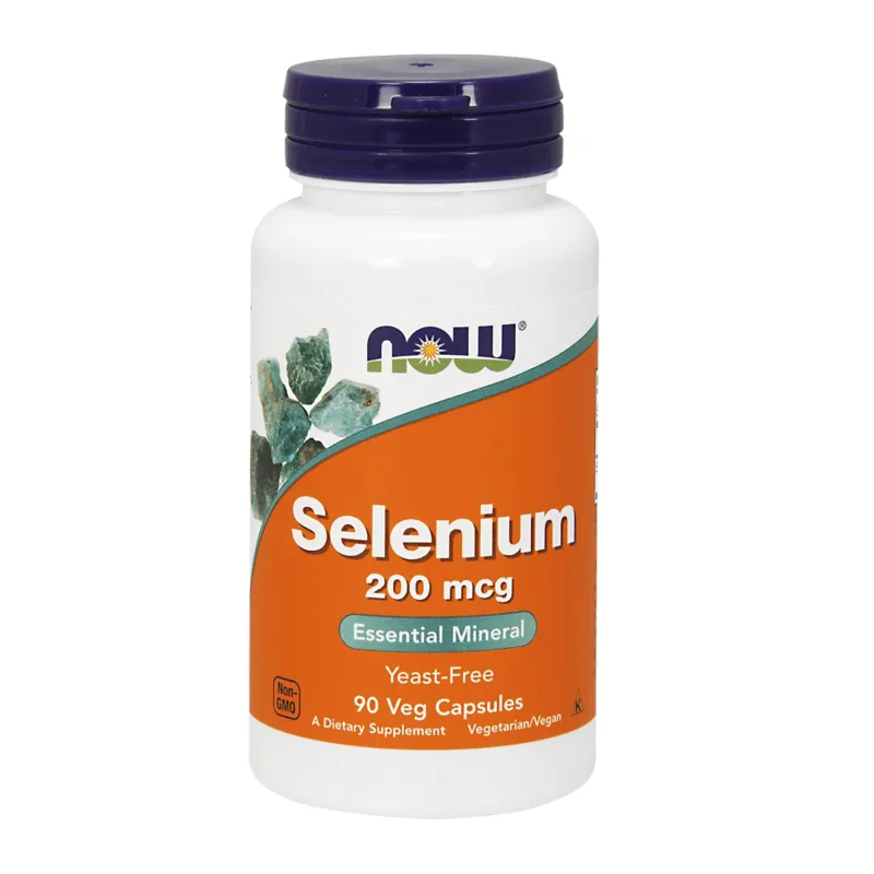 Now Foods, Seleniu 200 mcg, 90 capsule — preț și oferte
