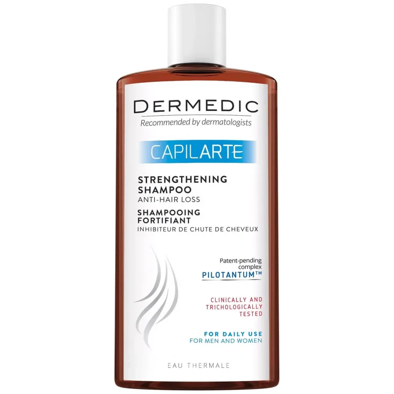 Dermedic Capilarte, Șampon de întărire pentru a opri căderea părului, 300 ml — preț și oferte