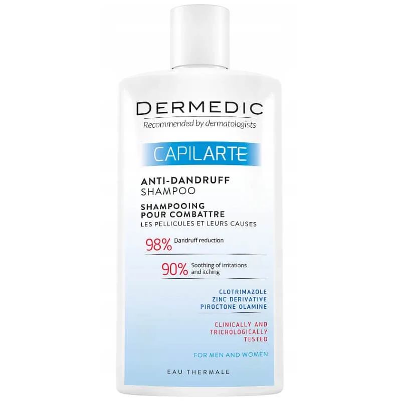 Dermedic Capilarte, șampon pentru a combate mătreața și cauzele acesteia, 300 ml — preț și oferte