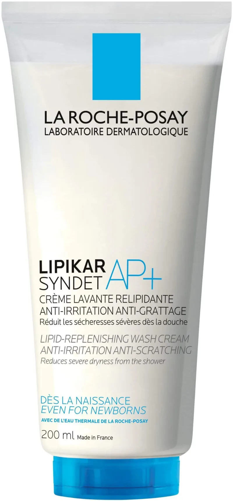 La Roche-Posay Lipikar Syndet AP+, cremă de corp care reaprovizionează lipidele, de la naștere, 200 ml — preț și oferte