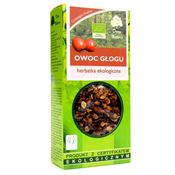Daryk Natury Owoc Głogu, ceai organic, 100 g Dary Natury — preț și oferte