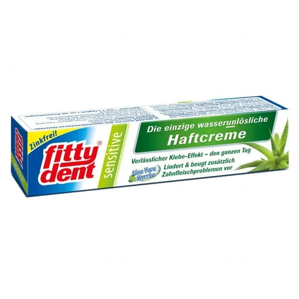 Fittydent Adeziv dentar sensibil, rezistent la apă, 40 g — preț și oferte