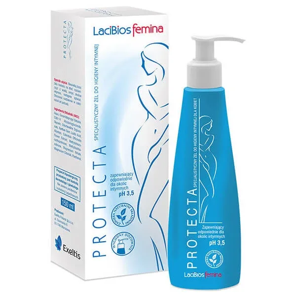 Lacibios Femina Protecta, gel specializat pentru igiena intimă, 150 ml — preț și oferte