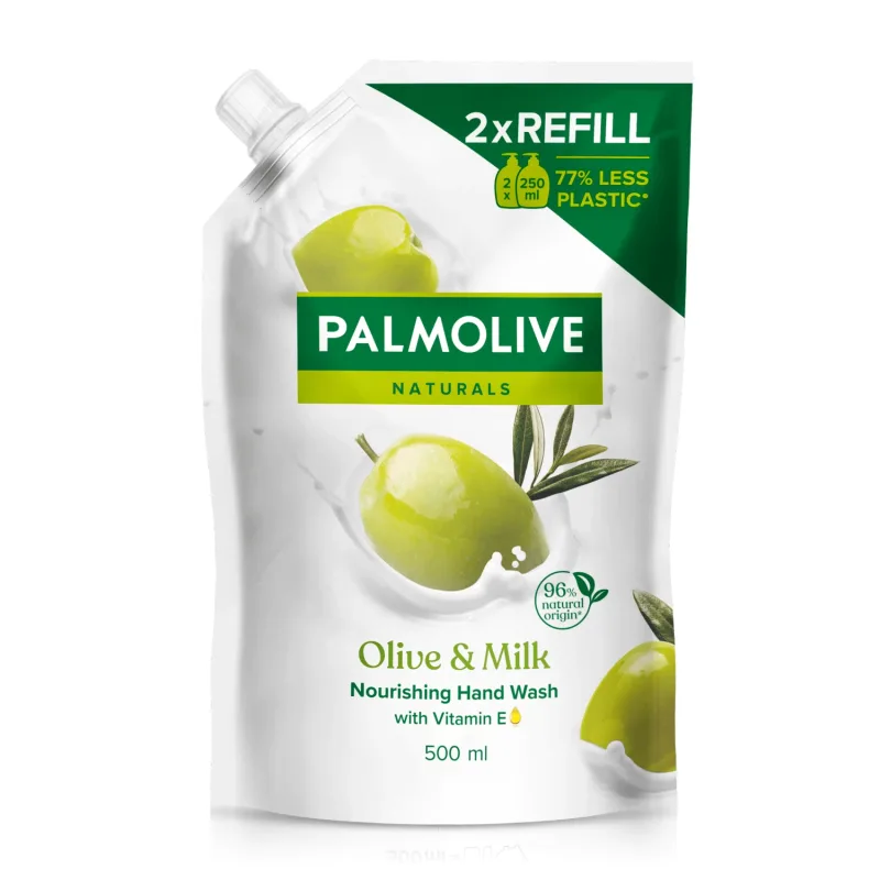 Palmolive, săpun lichid, lapte și măsline, stoc, 500 ml — preț și oferte