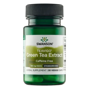 Swanson Teavigo, extract de ceai verde, 30 capsule vegane