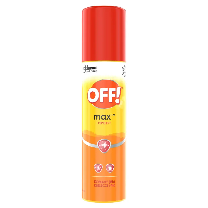 OFF! Max, spray repelent pentru țânțari și căpușe, cu icaridin 16%, 100 ml — preț și oferte