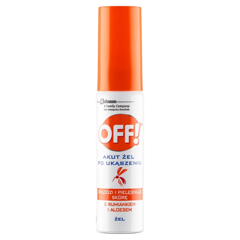 OFF! Akut, gel post mușcătură cu mușețel și aloe vera, 25 ml — preț și oferte
