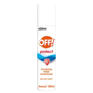 OFF! Protect, protecție împotriva țânțarilor, aerosol, DEET 15%, 100 ml