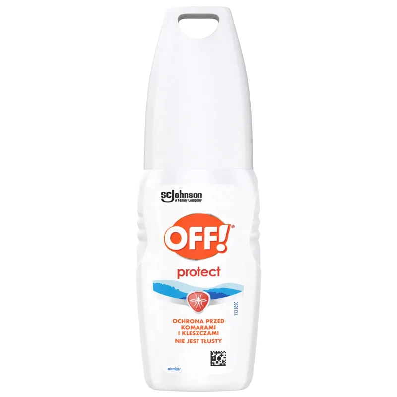 OFF! Protect, protecție împotriva țânțarilor și căpușelor, atomizor, DEET 7%, 100 ml — preț și oferte