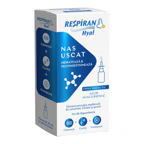 Spray nazal Respiran Hyal, 20 ml Fiterman LOOK AHEAD — preț și oferte