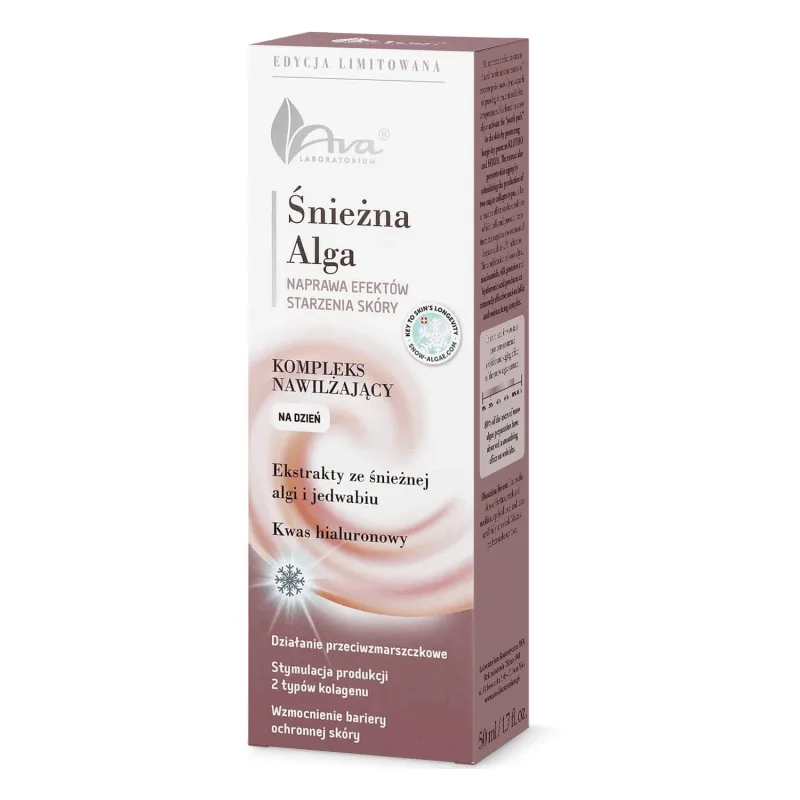 Ava Snowy Alga, complex hidratant de zi, 50 ml — preț și oferte