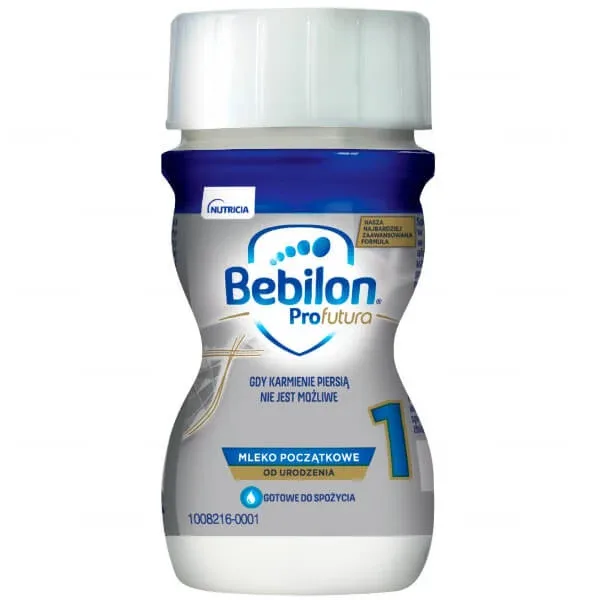 Bebilon Profutura 1, lapte pentru sugari gata de băut, de la naștere, 70 ml — preț și oferte